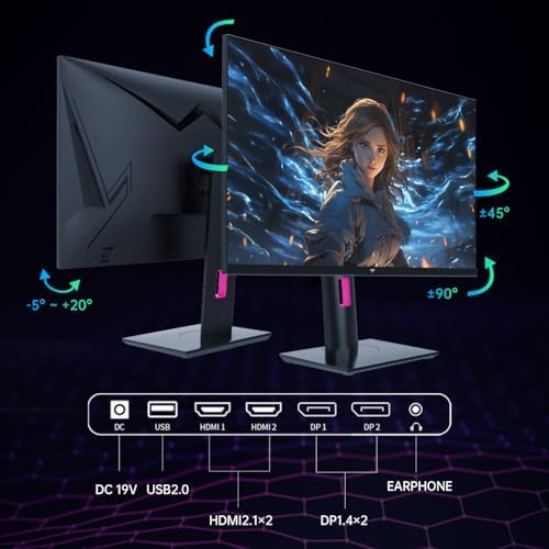 KTC 27 Inch 4K 160Hz Gaming Monitor, UHD Fast IPS, H27P22S - Image 5