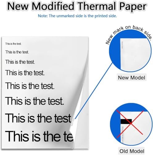 500 Sheets Single Thermal Paper 8.5 x 11 for Thermal Printers, BPA-Free - Image 5