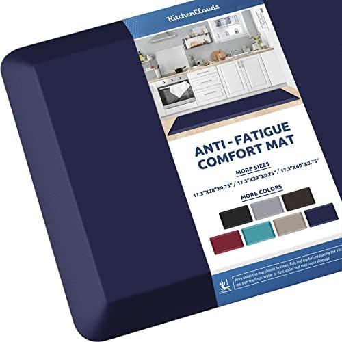 0.8" Thick Kitchen Mat Cushioned Anti Fatigue Rug Comfort Floor Mats by KitchenClouds
