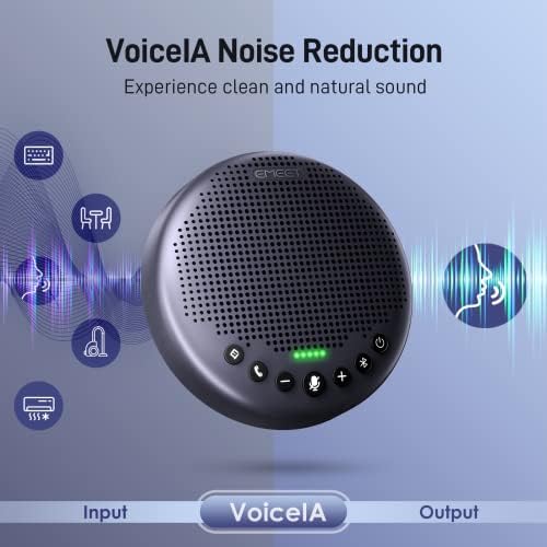 EMEET Luna Plus Kit Conference Speaker and Microphone with 8+1 Mics - Image 4