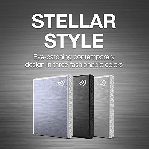 Seagate One Touch SSD 2TB External SSD Portable – Silver, speeds up to 1030MB/s, 6mo Mylio Photo+ subscription, 6mo Dropbox Backup Plan​ and Rescue Services (STKG2000401) - Image 4