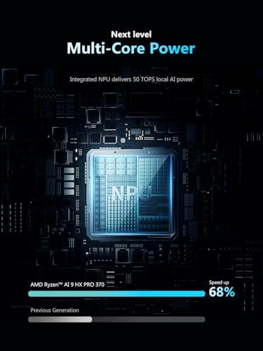 MINISFORUM N5 Pro 5-Bay Desktop AI NAS, AMD Ryzen AI 9 HX PRO 370 12-Core/24T CPU, 128GB SSD, 1x10GbE, 1x5GbE, 1xM.2+2xU.2/M.2 Slots, 2xUSB4(8K), 8K HDMI, OCuLink, Network Attached Storage (Diskless) - Image 4