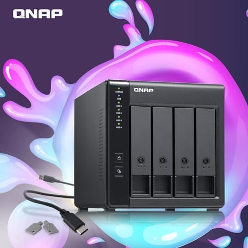 QNAP TR-004 4 Bay USB Type-C Direct Attached Storage (DAS) with hardware RAID (Diskless) - Image 2