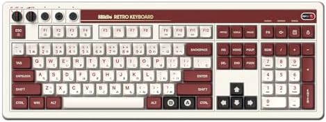 8BITDO Retro 108 Mechanical Keyboard - FAMICOM - Image 2