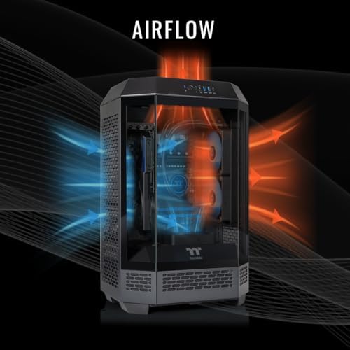 Thermaltake LCGS Reactor 8796X Gaming Desktop (AMD Ryzen™ 7 8700F, 32GB 6000MT/s DDR5 RGB Memory, AMD Radeon™ RX 9060 XT 16GB, 1TB NVMe M.2, WiFi, Windows 11) T3BK-B650-96X-LCS - Image 3