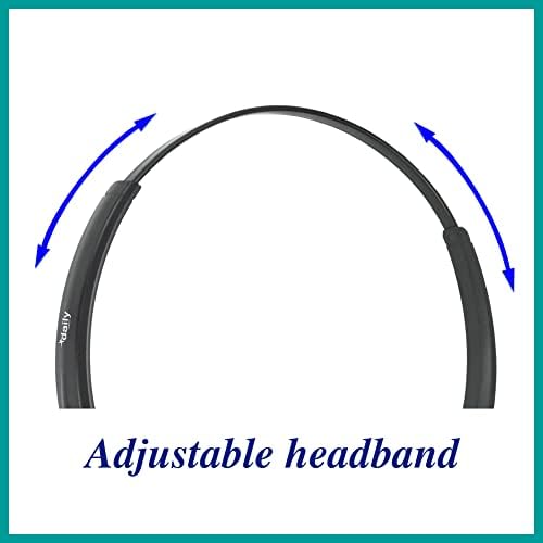 RJ9 Office Headset HD Voice for MITEL Nortel Meridian Polycom NEC ShoreTel Xblue Phones, Plus 3.5mm Adapter (Binaural) - Image 4