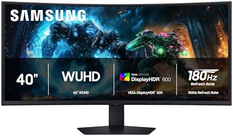 Samsung 40” Odyssey G7 (G75F) Series WUHD Curved Gaming Monitor by Unknown