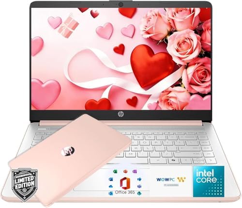 HP New Everyday Slim Laptop • 2026-2027 Edition • Microsoft Office 365 Included • Intel N150 CPU • 128GB SSD + 1TB Cloud Storage • Stunning Color • Copilot AI • Windows 11 by Unknown