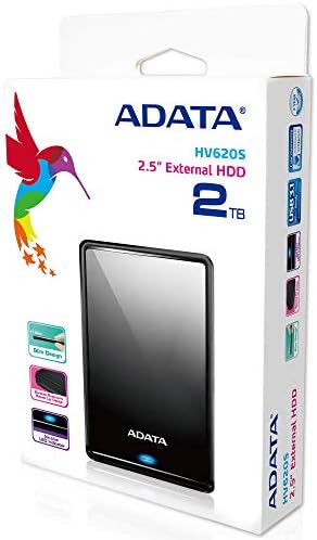 A-Data 2 TB External HV620S Black Hard Drive - AHV620S-2TU31-CBK - Image 7