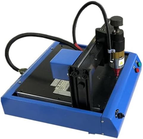 Electric Metal Marking Machine,Desktop Metal Engraving Machine,Marking Depth 0.05-2 Mm,96hra Needle Hardness,for Metal Name Plate Tag Marking Dot Peen Engraver 300 * 200 by Unknown