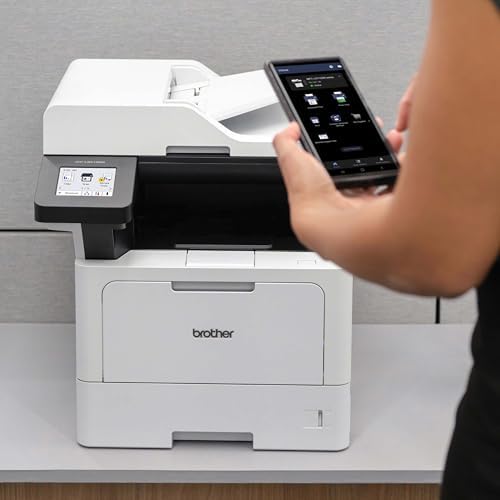 Brother DCP-L5510DN Business Monochrome Laser All-in-One Printer with Duplex Printing and Networking (Renewed Premium) - Image 4