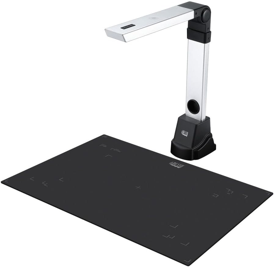 Adesso Cybertrack 810 8.0-MP Fixed-Focus Document Camera for Windows - Image 4