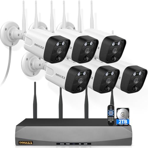 (2026 Update) 5MP Wireless WiFi Outdoor Security Camera System by OOSSXX