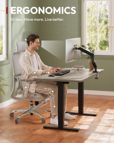 SANODESK 1'' Thick One-Piece 60 x 24'' Height Adjustable Standing Desk - Image 7
