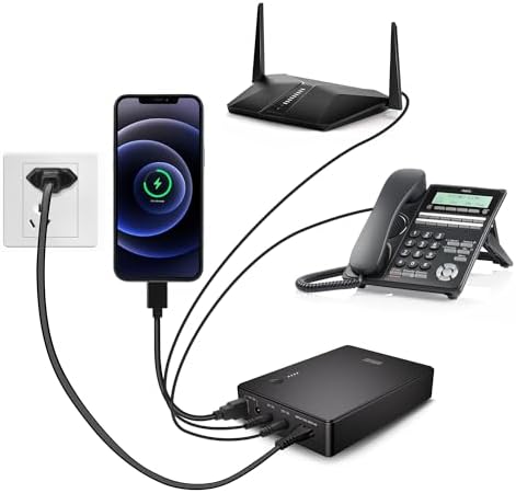 Mini UPS Battery Backup for Router, Modem, Security Camera - Image 5