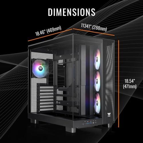 Thermaltake LCGS View u2890-380XL Gaming Desktop (Intel® Core™ Ultra 9 285K, ToughRam 32GB DDR5 6400MT/s RGB Memory, NVIDIA® GeForce RTX™ 5090, 2TB NVMe M.2, WiFi, Windows 11) VXLB-Z890-590-LCS - Image 5