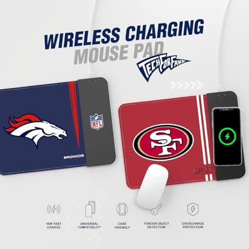 SOAR NFL Wireless Charging Mouse Pad - Image 6