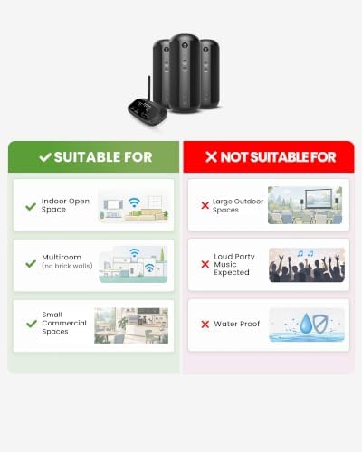 Avantree Harmony 2 - Multi-Room Wireless Speaker System for Home & Office - Image 4