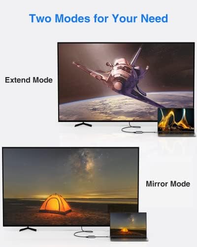 USB C to HDMI Adapter 4K USB Type C Hub Adapter Multiport AV Converter - Image 3