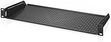 AC Infinity Vented Rack Shelf 1U, 8" Deep for 19" Server & AV Racks by ACInfinity