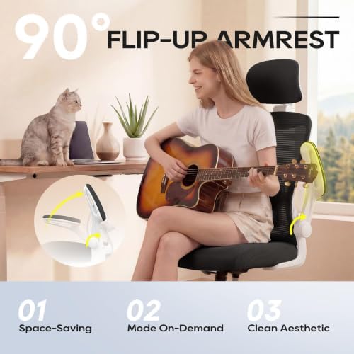 Ergonomic Office Chair for Lower Back Relief, 4-Way Lumbar, 330 LBS - Image 5