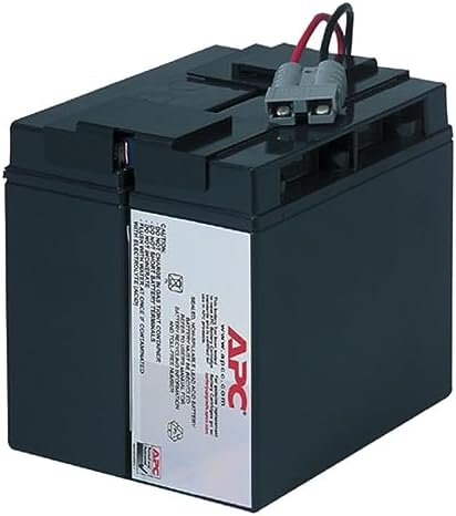APC Genuine UPS Replacement Battery RBC7 for Smart-UPS SMT1500C, SUA1500 by APCbySchneider-Electric