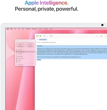 Apple 2024 iMac All-in-One Desktop Computer with M4 chip with 10-core CPU, 10-core GPU: Built for Apple Intelligence, 16GB Unified Memory, 512GB SSD Storage; Pink with AppleCare+ (3 Years) - Image 3