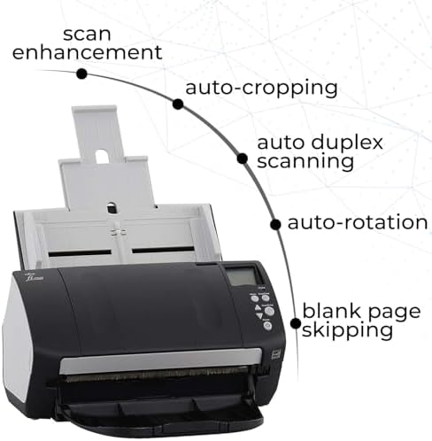 Fujitsu FI-7160 Scanner Bundle for Office, Fast Photo Scanner, Document & Receipt Scanner, Photo Scanners for Old Pictures to Digital Fast, Computer Scanners, Desktop Scanner (Renewed) - Image 5