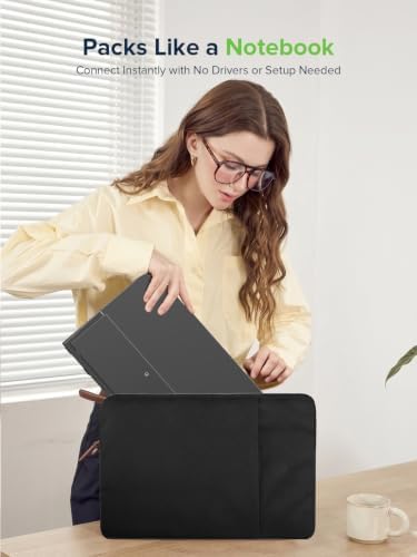 EVICIV Portable Monitor Touchscreen 15.6" 10-Point Touch Travel Monitor - Image 5