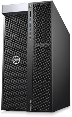 PCSP High-End Precision 7920 Tower Workstation | 2X Intel Xeon Platinum 8160 (48 Cores, 96 Threads) | 1TB NVMe + 4TB HDD | Quadro P2000 5GB | Windows 11 Pro | 384GB DDR4 | Renewed PC Desktop Computer by Amazon+Renewed