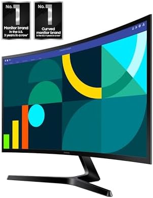 Samsung 27" Essential S3 (S36GD) Series FHD 1800R Curved Computer Monitor - Image 2