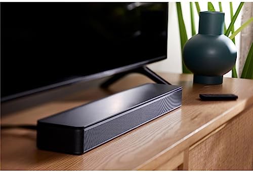 Bose TV Speaker - Soundbar for TV with Bluetooth and HDMI-ARC Connectivity, All-in-One Compact Soundbar, Includes Remote Control, Black - Image 2