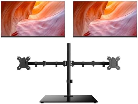 Packard Bell airFrame Workstation - 2X 21 FHD Monitors, VESA Mount Included, 1920x1080, Ultrawide, Tilt Adjust, HDMI/VGA, Slim Bezel, for Home, Office, and Light Gaming by PackardBell