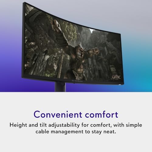 Alienware 34 Gaming Monitor AW3426DWM, WQHD VA Panel, 240Hz, 1ms - Image 7