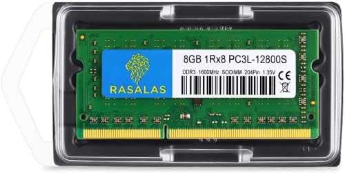 Rasalas 16GB Kit (2X8GB) 1Rx8 PC3L-12800S DDR3L 1600MHz SODIMM DDR3 RAM 1.35V CL11 204-Pin PC3-12800 Portable Memory 8GB … - Image 5