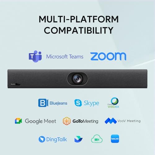 Yealink UVC40 E2 4K Conference Room Camera System 8 Mic for Huddle Rooms - Image 6
