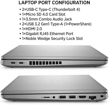 Dell 5520 Latitude Laptop 15.6" FHD Touch Screen (1920 x 1080) Notebook, 11th Gen Intel Core i5-1145G7, 16GB RAM, 512G M.2-NVMe, Thunderbolt, HDMI, Type-C, Webcam, Windows 11 Pro (Renewed) - Image 4