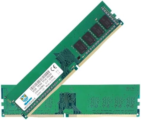 8GB DDR4 RAM 2400MHz UDIMM PC4-19200 DDR4-2400T CL17 DIMM Non-ECC 1RX8 Desktop Memory by motoeagle