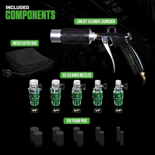 hilmor HLC007 HVAC Lineset Cleaner - Pressurized Foam Puck System to Remove Contaminants & Residue - Refrigerant Line Set Cleaning Kit - A2L Compatible - Image 4