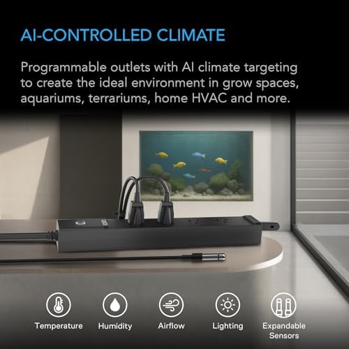AC Infinity Outlet AI, Environment Controller, Smart WiFi Power Strip - Image 2