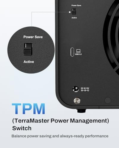 TERRAMASTER D8 Hybrid 2 HDD NVMe Enclosure 4 HDD + 4 NVMe SSD (Diskless) - Image 4