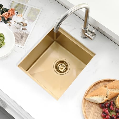 Undermount Gold Bar Sink, 12 x 15 inch - Image 2