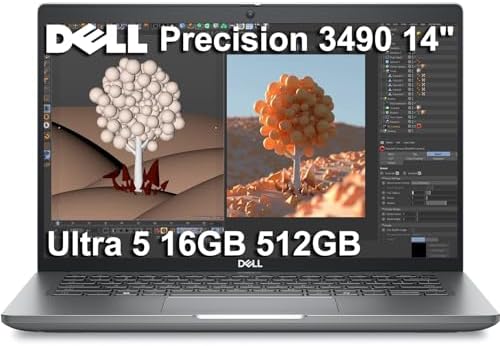 Dell Precision 3490 Laptop, 14"FHD, Intel Ultra 5 135H, 16GB DDR5 512GB SSD by ISTComputers