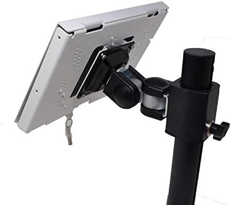Locking Security Metal Case for iPad mini Used as Kiosk, POS, Store, Show Display (White, iPad mini 4/5) - Image 5