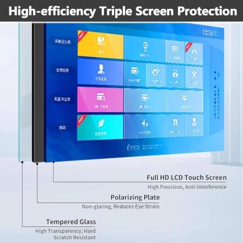 21.5 32 Inch Touch Screen Kiosk, 1080P HD IPS Digital Signage 22in-Silver - Image 7