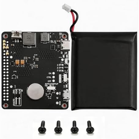 PiSugar S Plus 5000mAh UPS Battery for Raspberry Pi 4B/3B+/2B by Benuomi