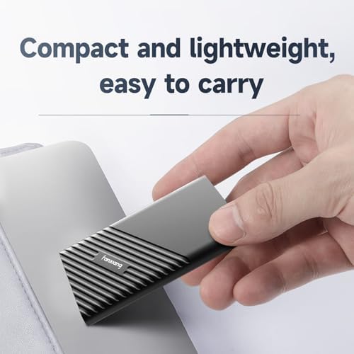 fanxiang 2TB External SSD Portable, Up to 2000MB/s, USB C External Solid State Drive External Hard Drive, USB 3.2 Gen2*2 Type-C SSD for iPhone 15/Pro/PC/Laptops/Creators/Gaming - Image 4