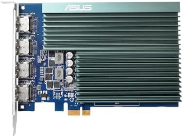 ASUS NVIDIA GeForce GT 730 Graphics Card (PCIe 2.0, 2GB GDDR5 Memory, 4X HDMI Ports, Single-Slot Design, Passive Cooling) - Image 2
