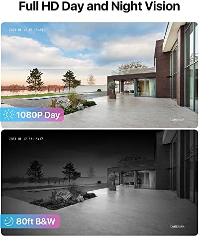 ZOSI 16CH 1080P Home Security Camera System, 8pcs 2MP CCTV Cameras, 2TB HDD - Image 6