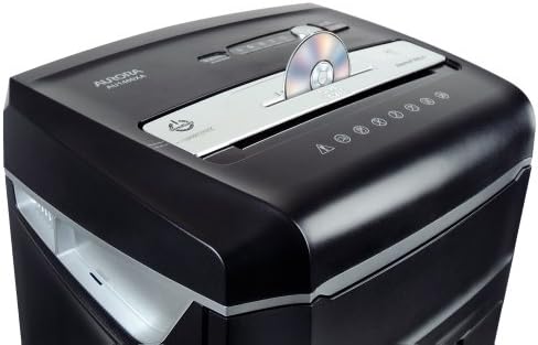 Aurora High Security JamFree AU1000MA 10-Sheet Micro-Cut Paper/CD/Credit Card Shredder with Pull-Out Wastebasket - Image 5